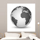 White and black globe 