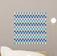 Seamless Geometric Pattern with Wall Decal