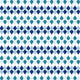Seamless Geometric Pattern with Wall Decal