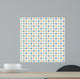 Vector Seamless Pattern Repeating Geometric Wall Decal