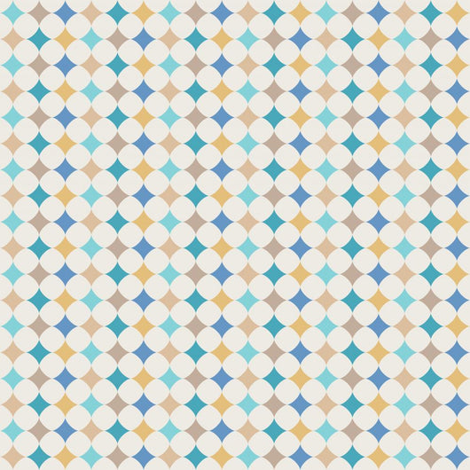 Vector Seamless Pattern Repeating Geometric Wall Decal