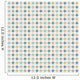 Vector Seamless Pattern Repeating Geometric Wall Decal