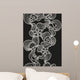 Seamless Abstract Marine Lace Wall Decal