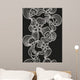 Seamless Abstract Marine Lace Wall Decal