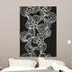 Seamless Abstract Marine Lace Wall Decal