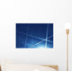 Contrail Dark Blue Sky Wall Decal