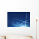 Contrail Dark Blue Sky Wall Decal