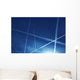 Contrail Dark Blue Sky Wall Decal