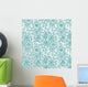 Seamless Floral Pattern Wall Decal Design 1