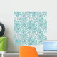 Seamless Floral Pattern Wall Decal Design 1