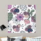 Flowers Vegetables and Fruits Wall Decal