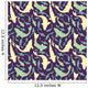 Fishes Seamless Pattern Wall Decal Design 1