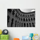 moorish architecture in black and white Wall Mural