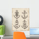 Hand Drawn Anchor Set Wall Mural
