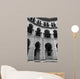 moorish architecture in black and white Wall Mural