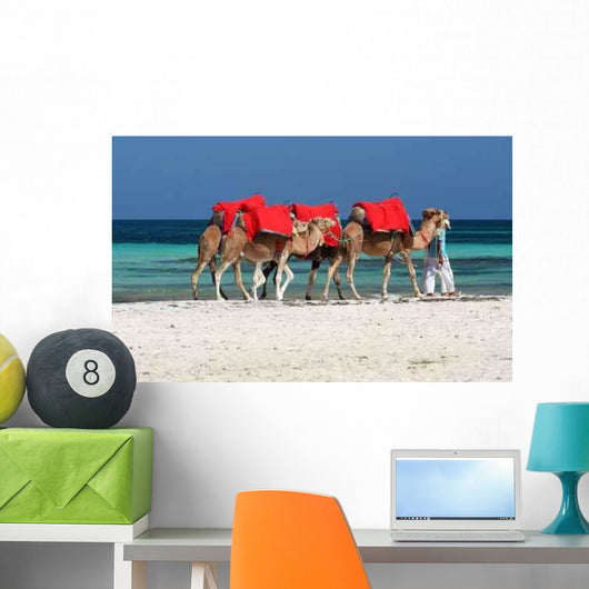 Djerbas Kamele Wall Decal