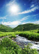 Mountain River Wall Decal