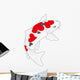 Carp Koi Heart Wall Decal