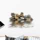 Zen Stones on Pile Studio Isolated 