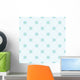 Seamless Pattern with Blue Wall Decal