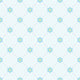 Seamless Pattern with Blue Wall Decal