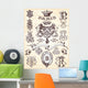 Vintage Ornaments Wall Mural