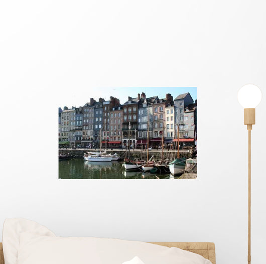 From Honfleur Quay 002 Wall Decal