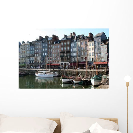 From Honfleur Quay 002 Wall Decal