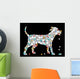 Tablets Pills Dog Wall Decal