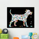Tablets Pills Dog Wall Decal