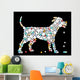 Tablets Pills Dog Wall Decal