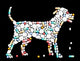 Tablets Pills Dog Wall Decal