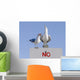  No! Wall Mural