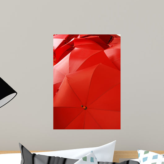 Umbrellas Wall Decal