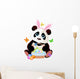 Cute Panda with Easter basket 