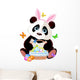 Cute Panda with Easter basket 