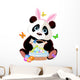 Cute Panda with Easter basket 