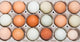 Colorful chicken eggs in tray Wall Mural