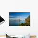 San Francisco City Panorama and Bay Bridge Wall Mural