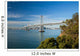 San Francisco City Panorama and Bay Bridge Wall Mural