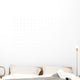 Abstract Modern White Tile Wall Decal