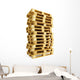 Wooden Pallets White Wall Decal