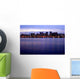 Seoul Skyline Reflection Han Wall Decal