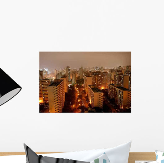 Night Scene Ii Wall Decal