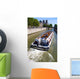 Tourist Boat Paris Wide Wall Decal