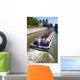Tourist Boat Paris Wide Wall Decal