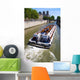 Tourist Boat Paris Wide Wall Decal