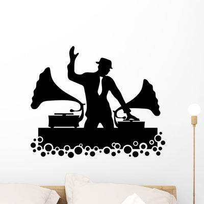 Dj Grammophon Swing shown on a wall