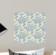 Vintage Vector Seamless Pattern Wall Decal