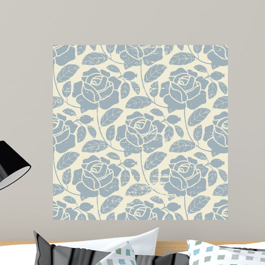 Vintage Vector Seamless Pattern Wall Decal